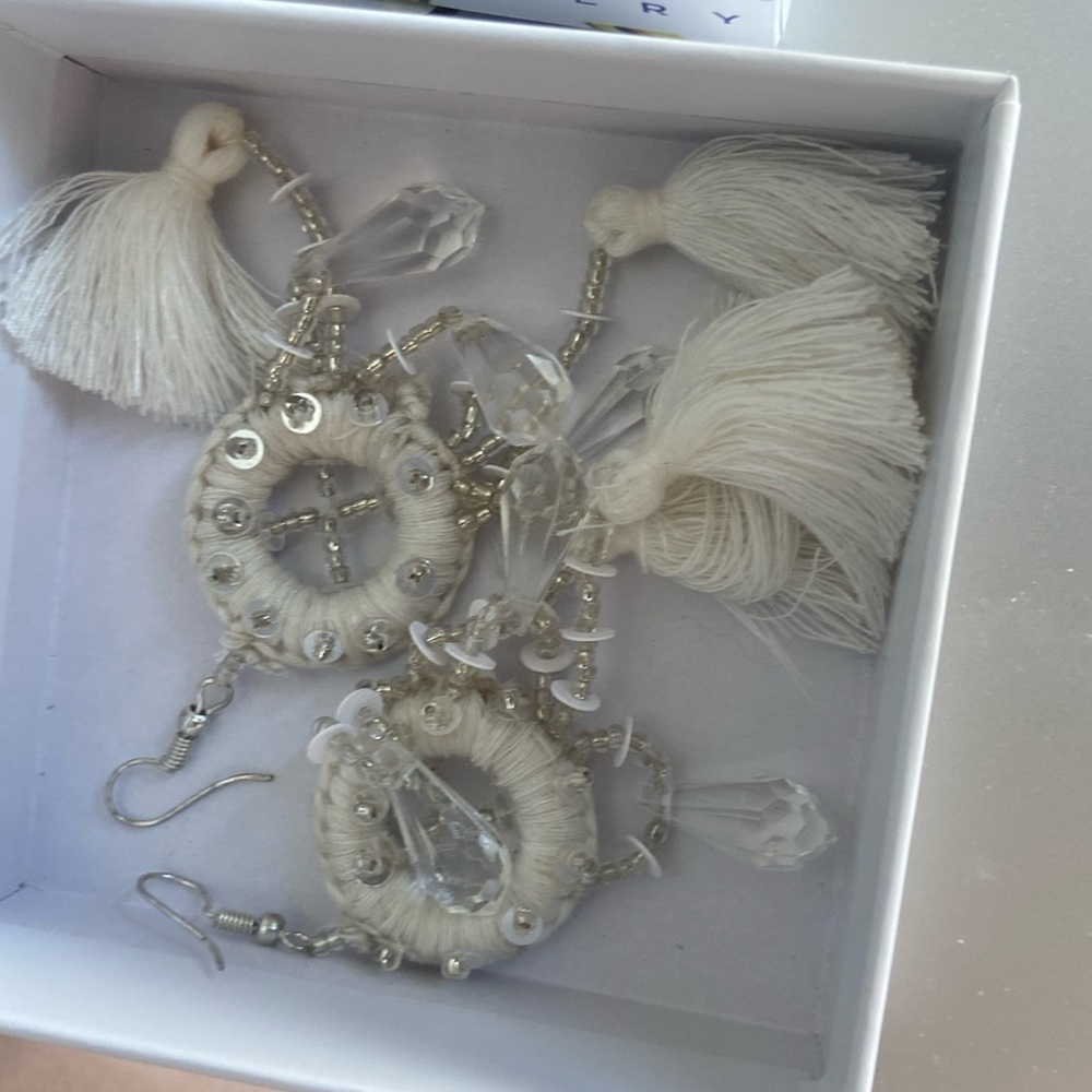 Brand new Italian earrings (bought in Italy on vacation)